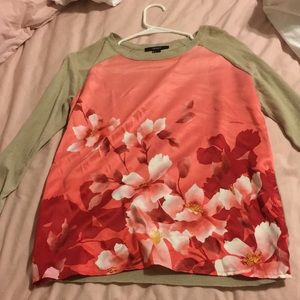 Long sleeve blouse